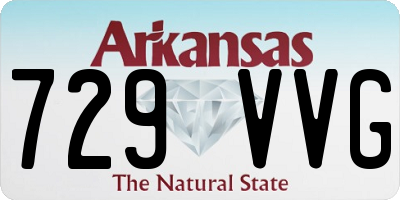 AR license plate 729VVG