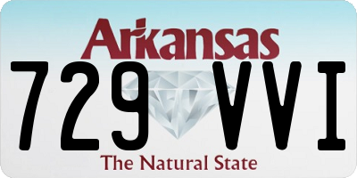 AR license plate 729VVI