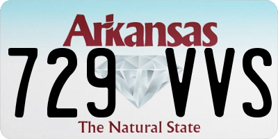 AR license plate 729VVS