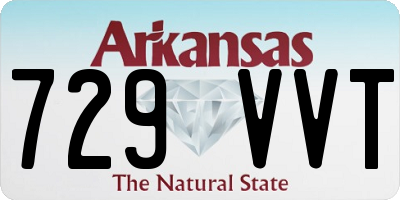 AR license plate 729VVT