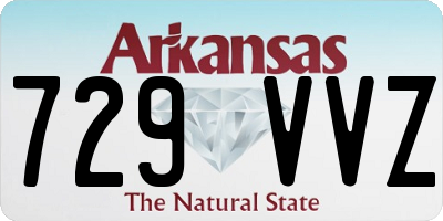 AR license plate 729VVZ