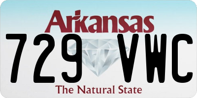 AR license plate 729VWC