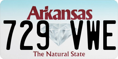AR license plate 729VWE