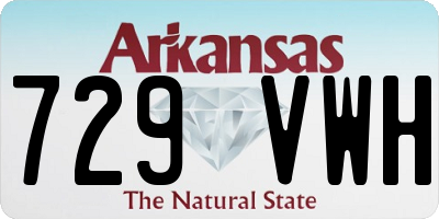 AR license plate 729VWH
