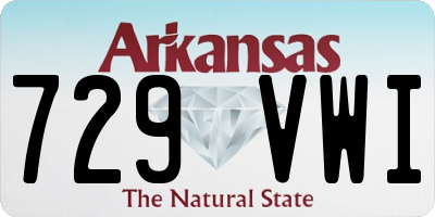 AR license plate 729VWI