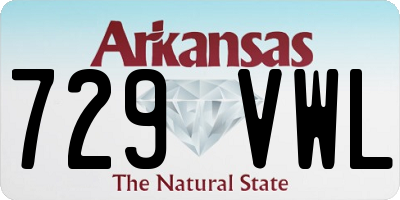 AR license plate 729VWL