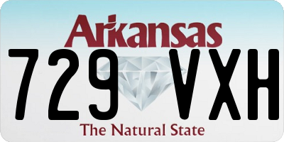 AR license plate 729VXH