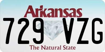AR license plate 729VZG