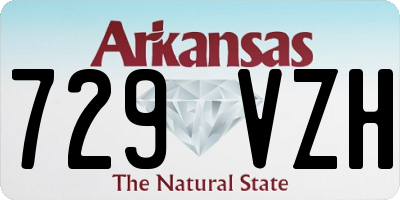 AR license plate 729VZH