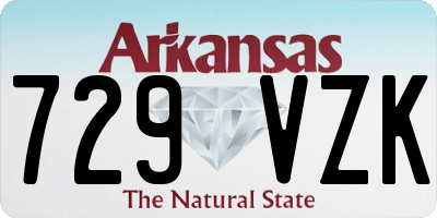 AR license plate 729VZK