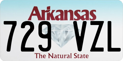 AR license plate 729VZL