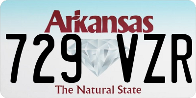 AR license plate 729VZR