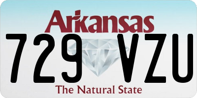 AR license plate 729VZU