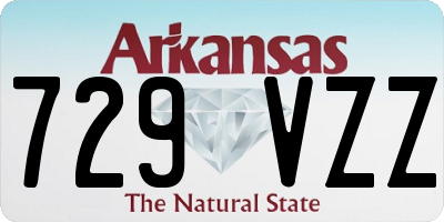 AR license plate 729VZZ