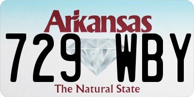 AR license plate 729WBY