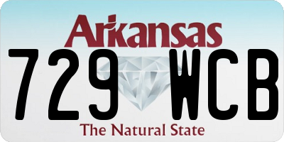AR license plate 729WCB
