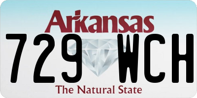 AR license plate 729WCH