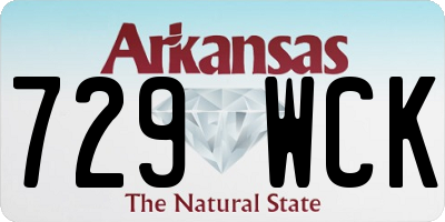 AR license plate 729WCK