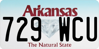 AR license plate 729WCU