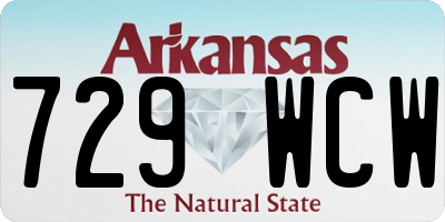 AR license plate 729WCW