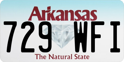 AR license plate 729WFI