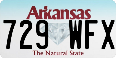 AR license plate 729WFX