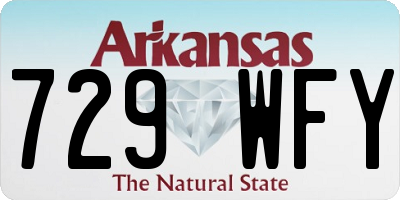 AR license plate 729WFY
