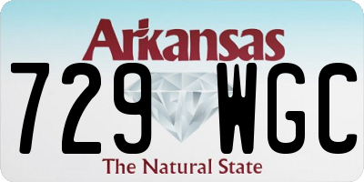 AR license plate 729WGC