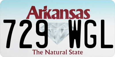 AR license plate 729WGL