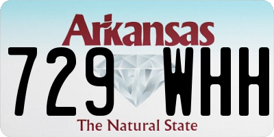 AR license plate 729WHH