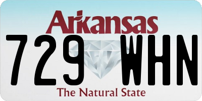AR license plate 729WHN