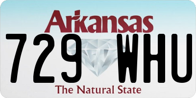 AR license plate 729WHU
