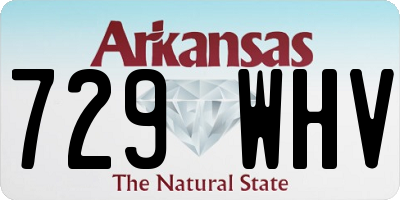 AR license plate 729WHV