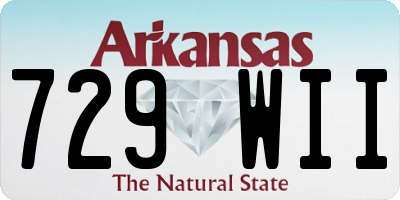 AR license plate 729WII