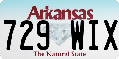 AR license plate 729WIX