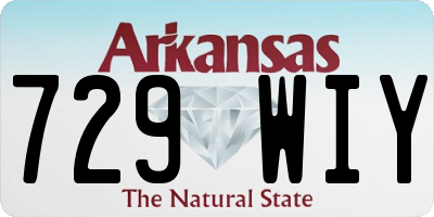 AR license plate 729WIY