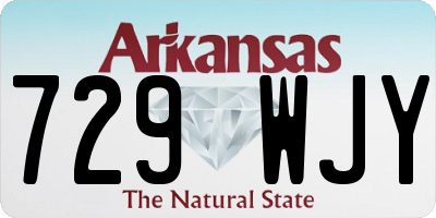 AR license plate 729WJY