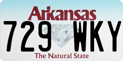 AR license plate 729WKY