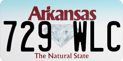 AR license plate 729WLC