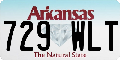 AR license plate 729WLT