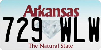 AR license plate 729WLW