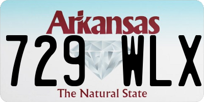 AR license plate 729WLX