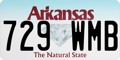 AR license plate 729WMB