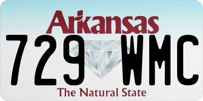 AR license plate 729WMC