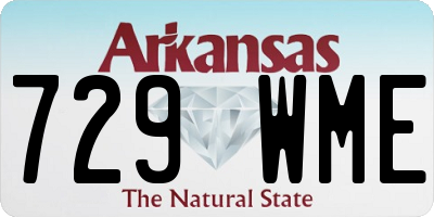 AR license plate 729WME