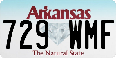 AR license plate 729WMF