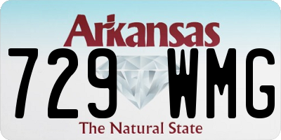 AR license plate 729WMG