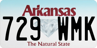 AR license plate 729WMK