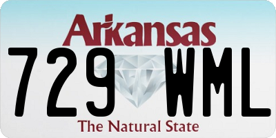 AR license plate 729WML