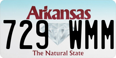 AR license plate 729WMM